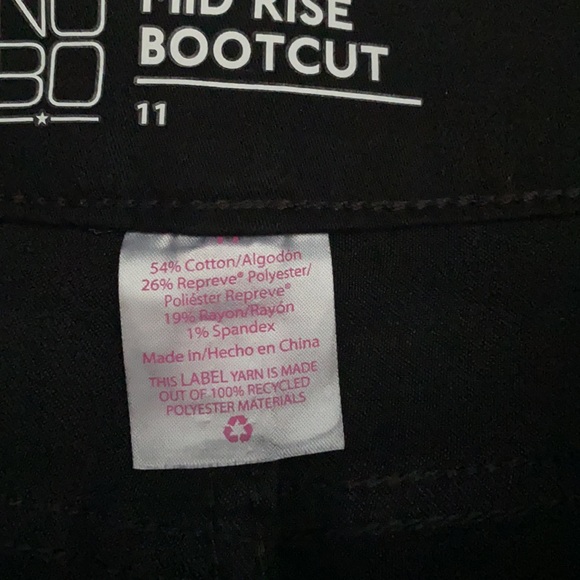 Bootcut Black Jeans Mid Rise - Picture 5 of 5